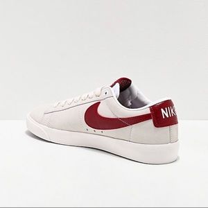 Nike SB Blazer Low GT White and Team Red